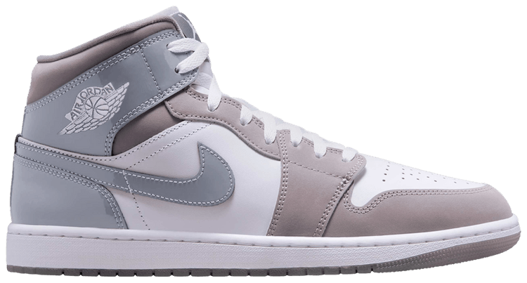 Buy Air Jordan 1 Mid SE 'Patent Cool Grey' - HF3216 100 | GOAT