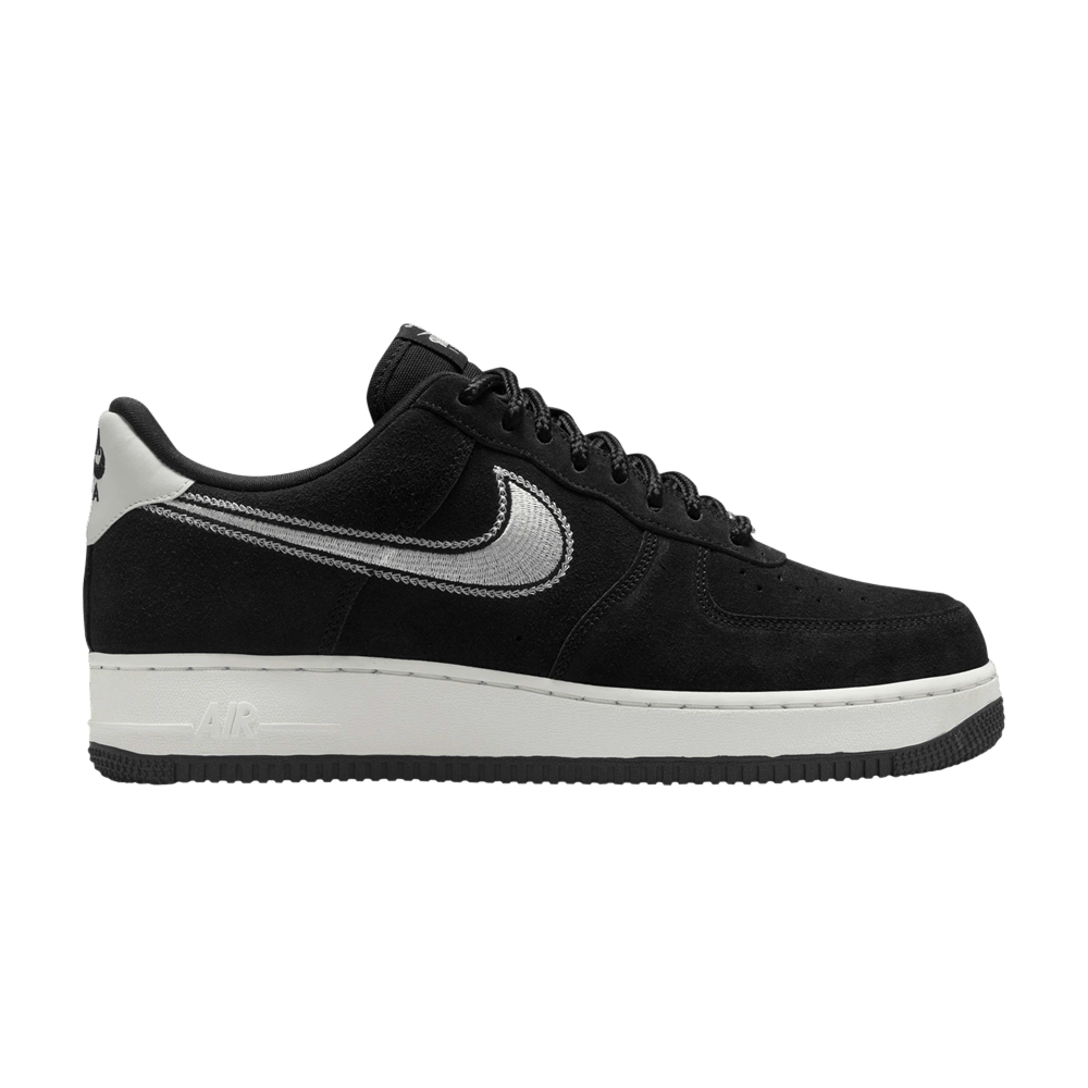 nike air force 1 sail black