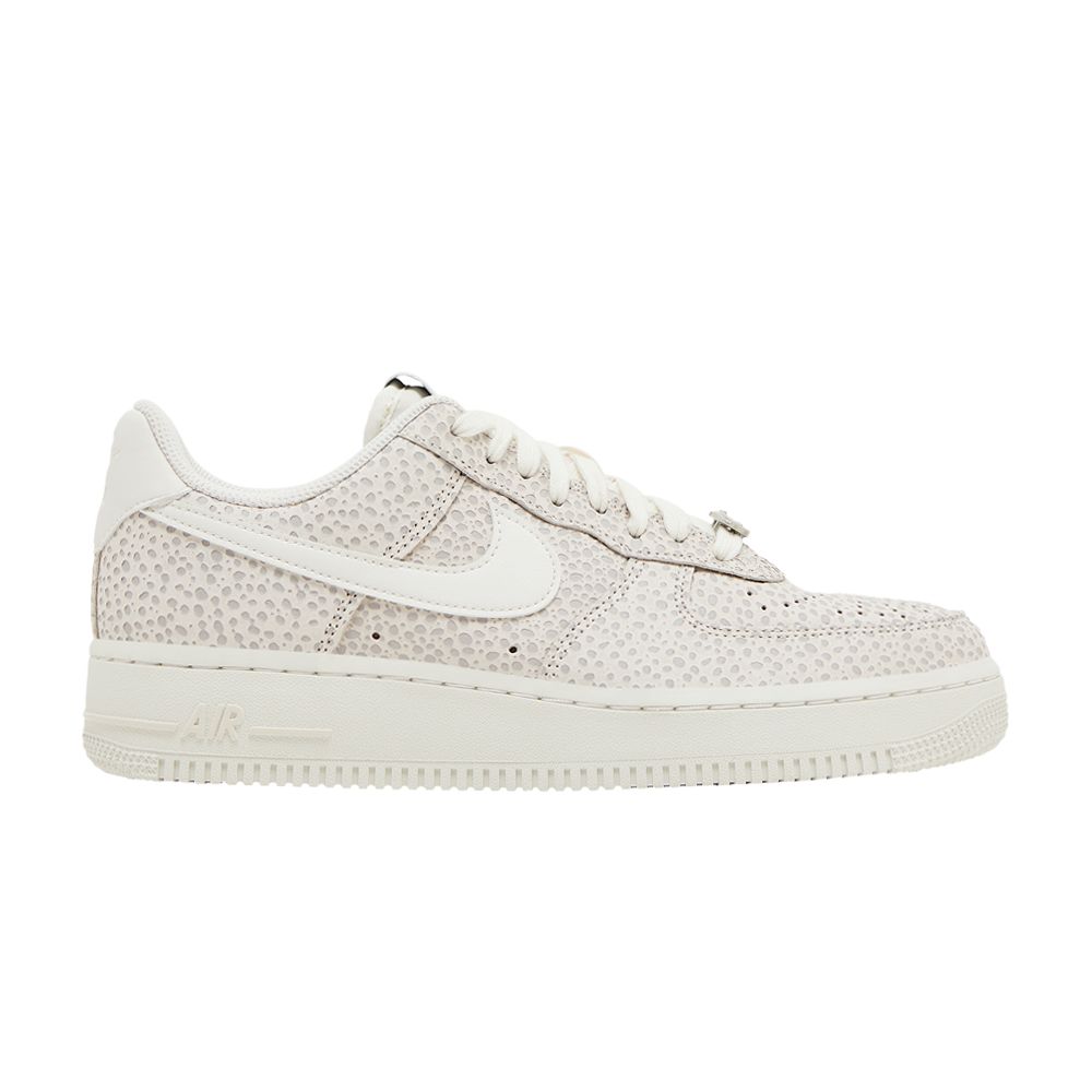 Pre-owned Nike Wmns Air Force 1 '07 Premium 'safari Print Pack - Phantom' In Grey