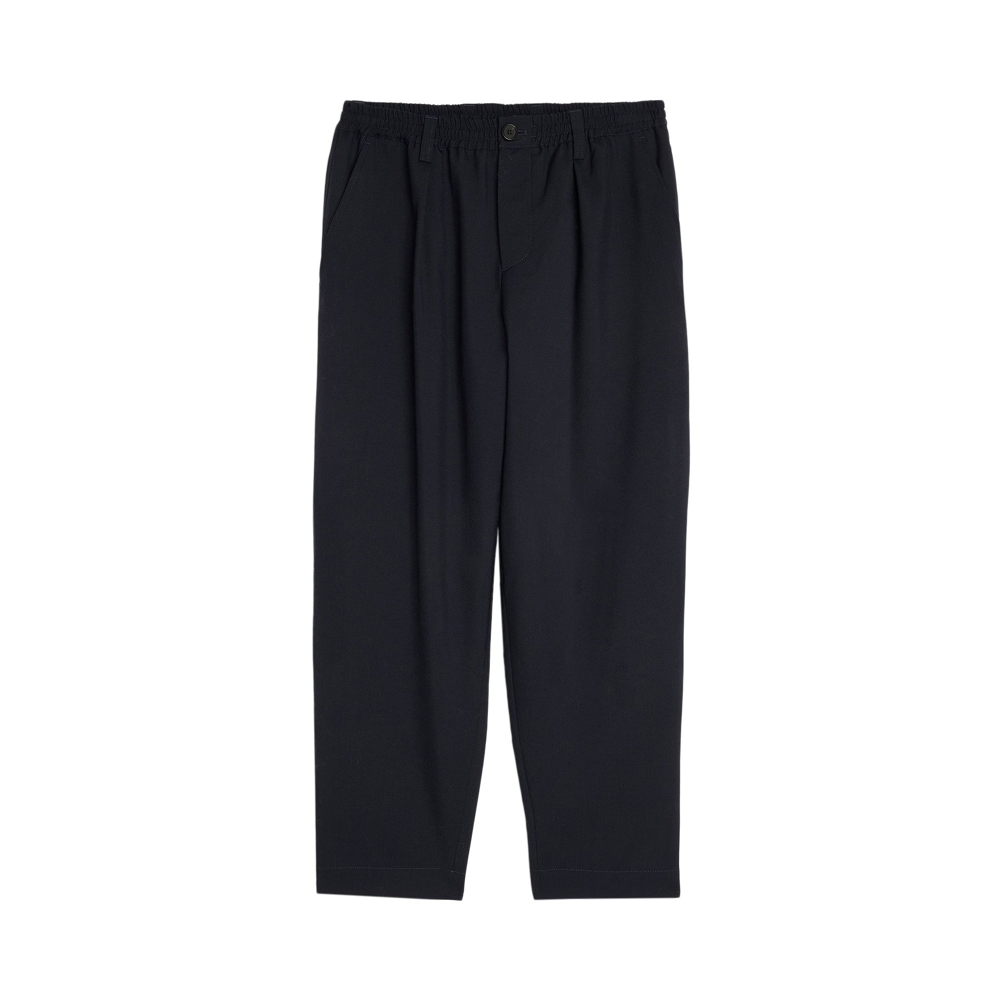 Pre-owned Marni Cropped Drawstring Pant 'blublack'