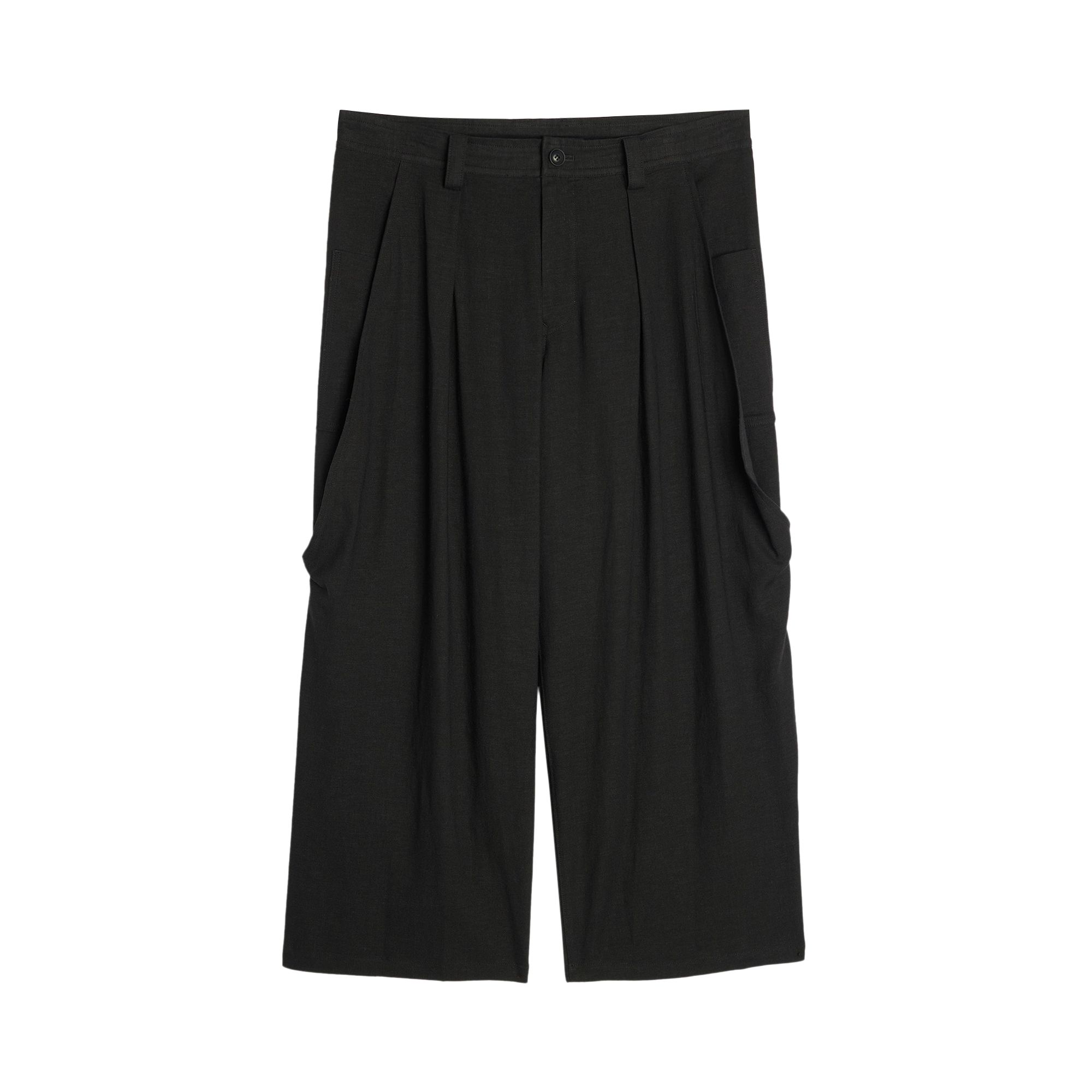 Pre-owned Y's O-front Big Pocket Pant 'black' | Women's Size 1