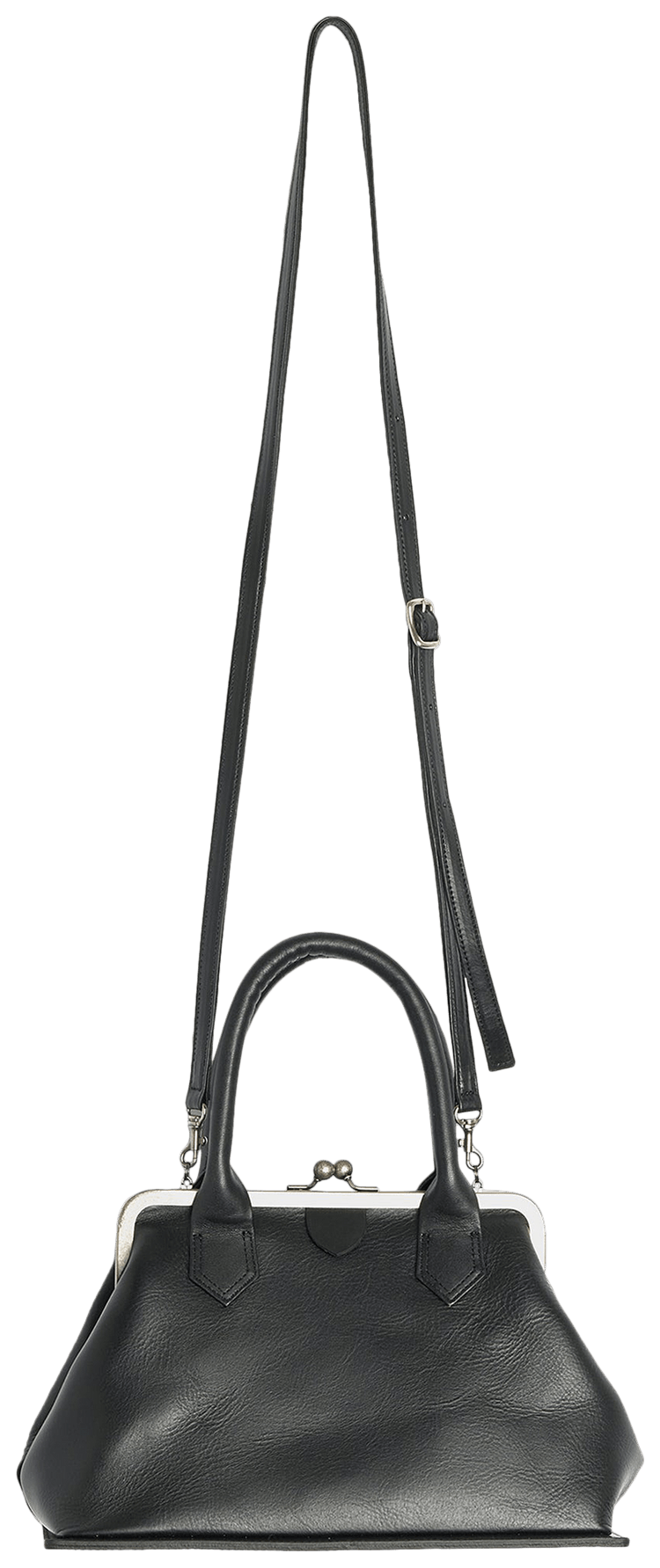 Buy Y's Metal Clasp Handbag 'Black' - YT I01 711 1 | GOAT