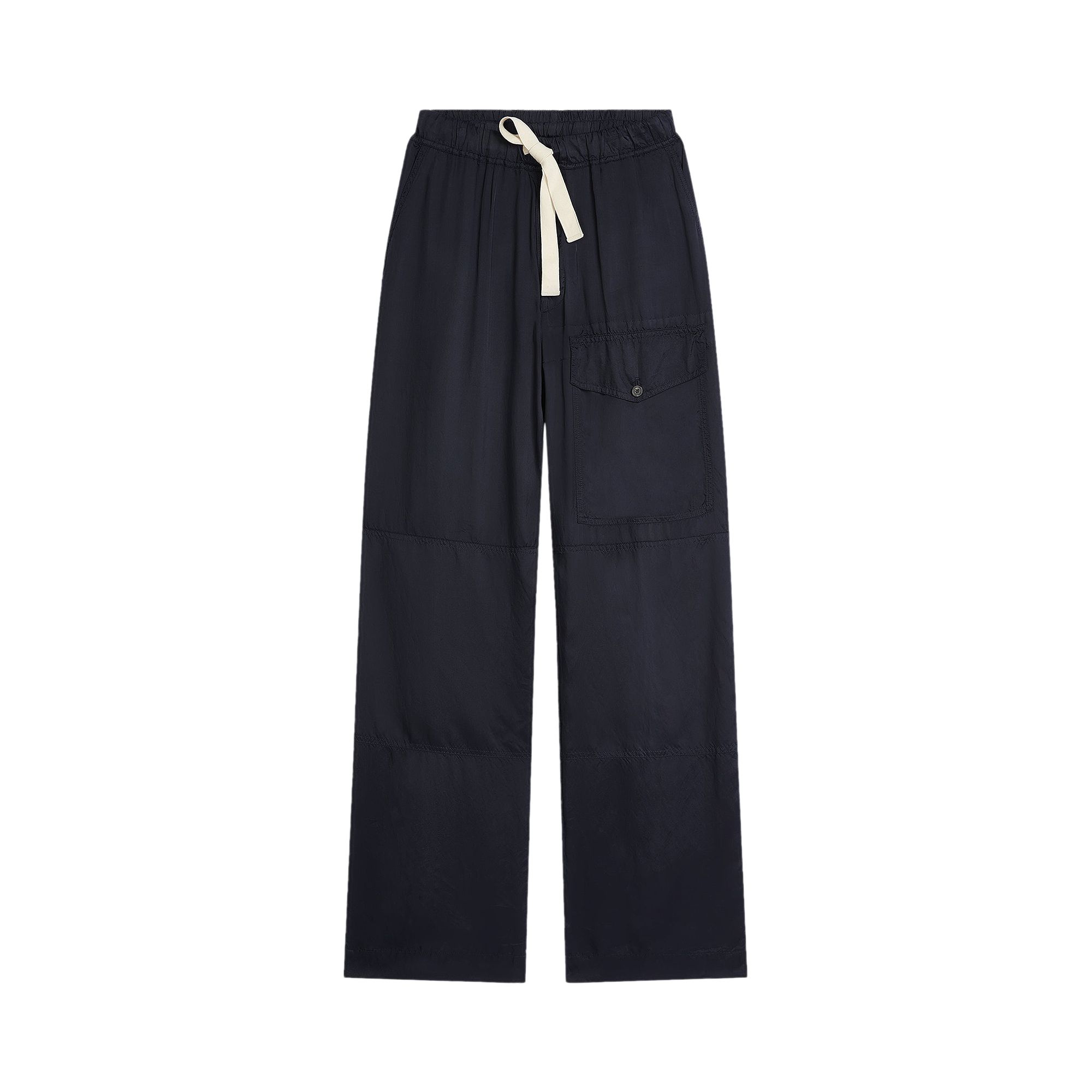 Pre-owned Dries Van Noten Loose Fit Highwaist Cargo Pant 'navy' | Blue | Men's Size 50