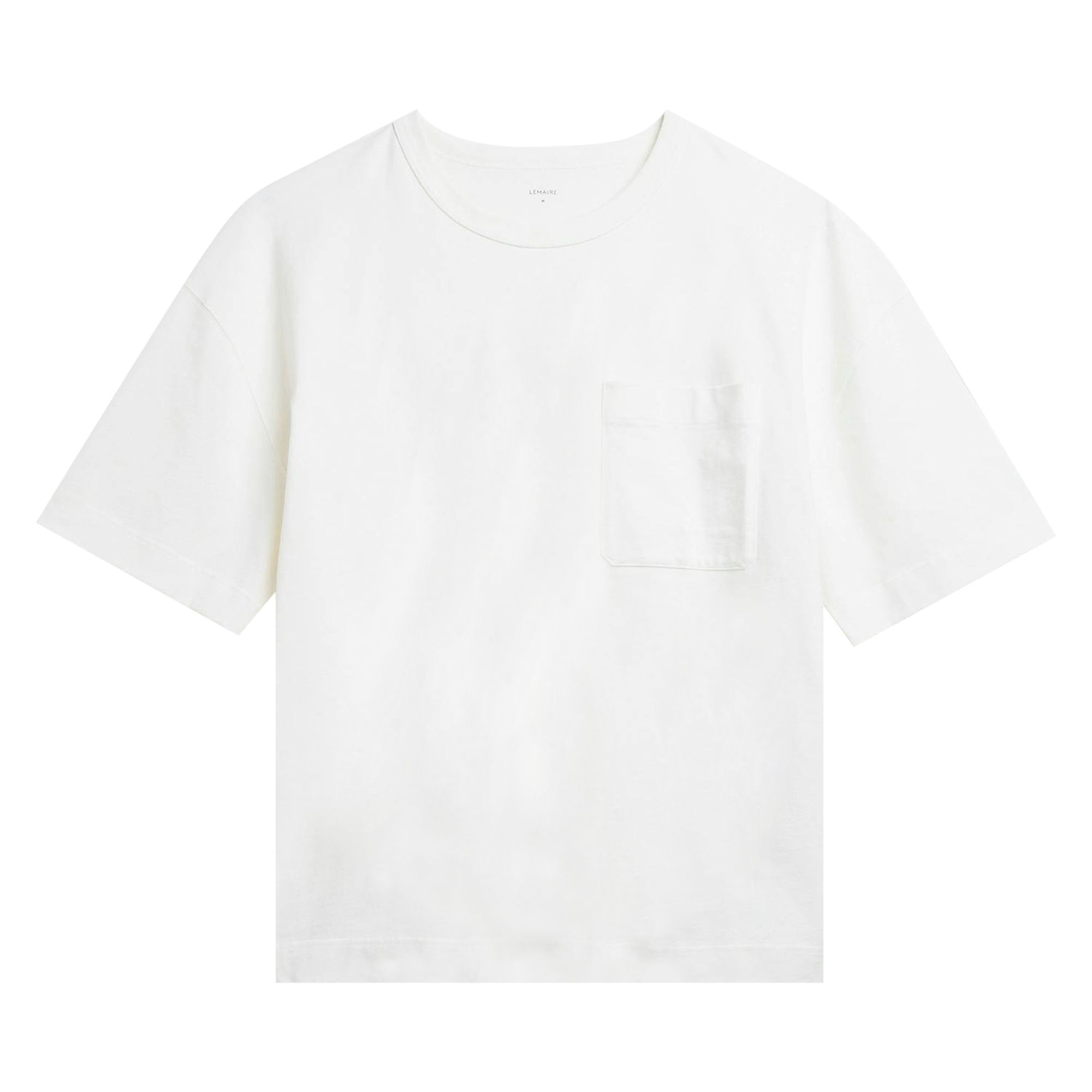 Pre-owned Lemaire Boxy Short-sleeve T-shirt 'chalk' | Cream | Men's Size Xl