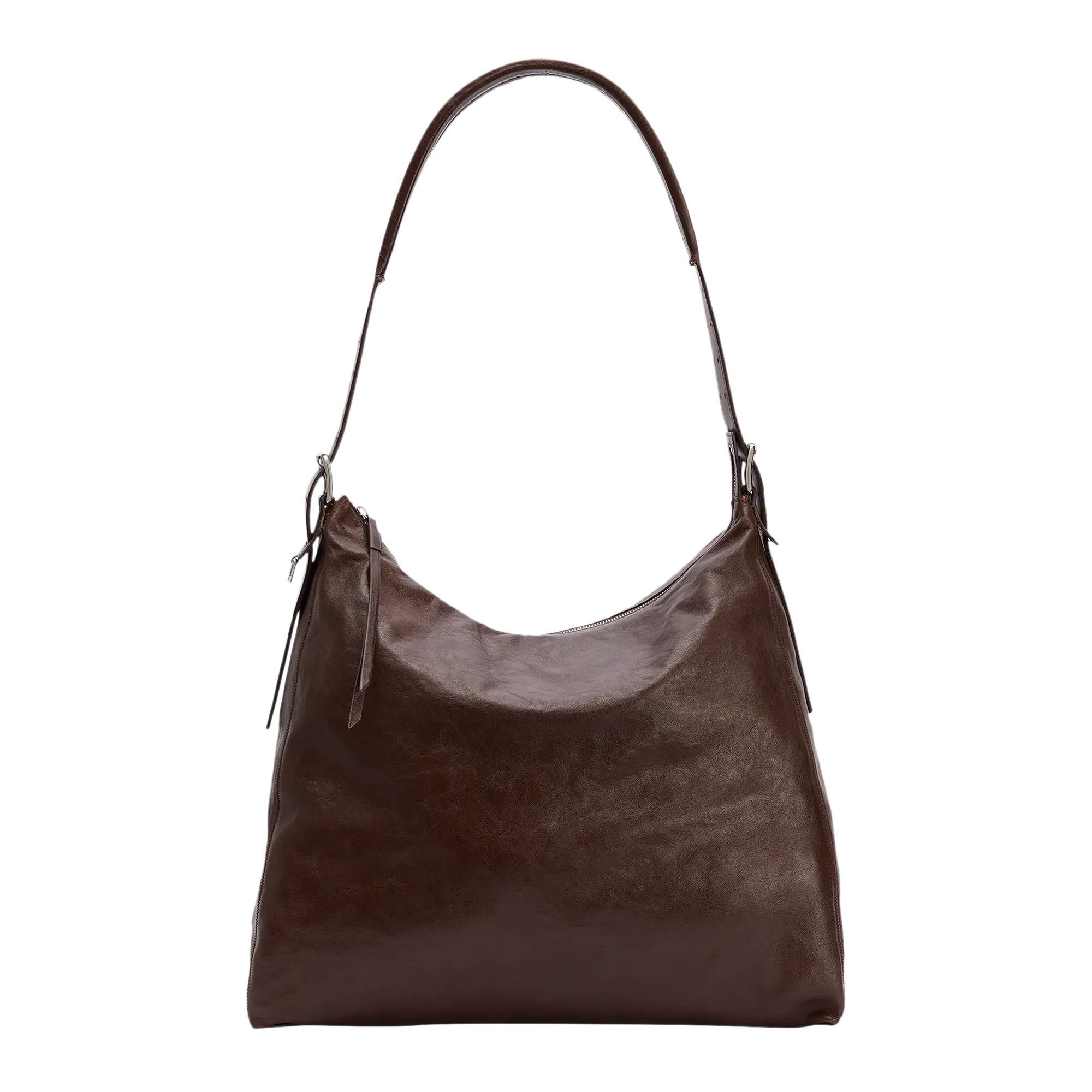 Pre-owned Lemaire Belted Hobo Bag 'espresso' | Brown | Men's Size Onesize