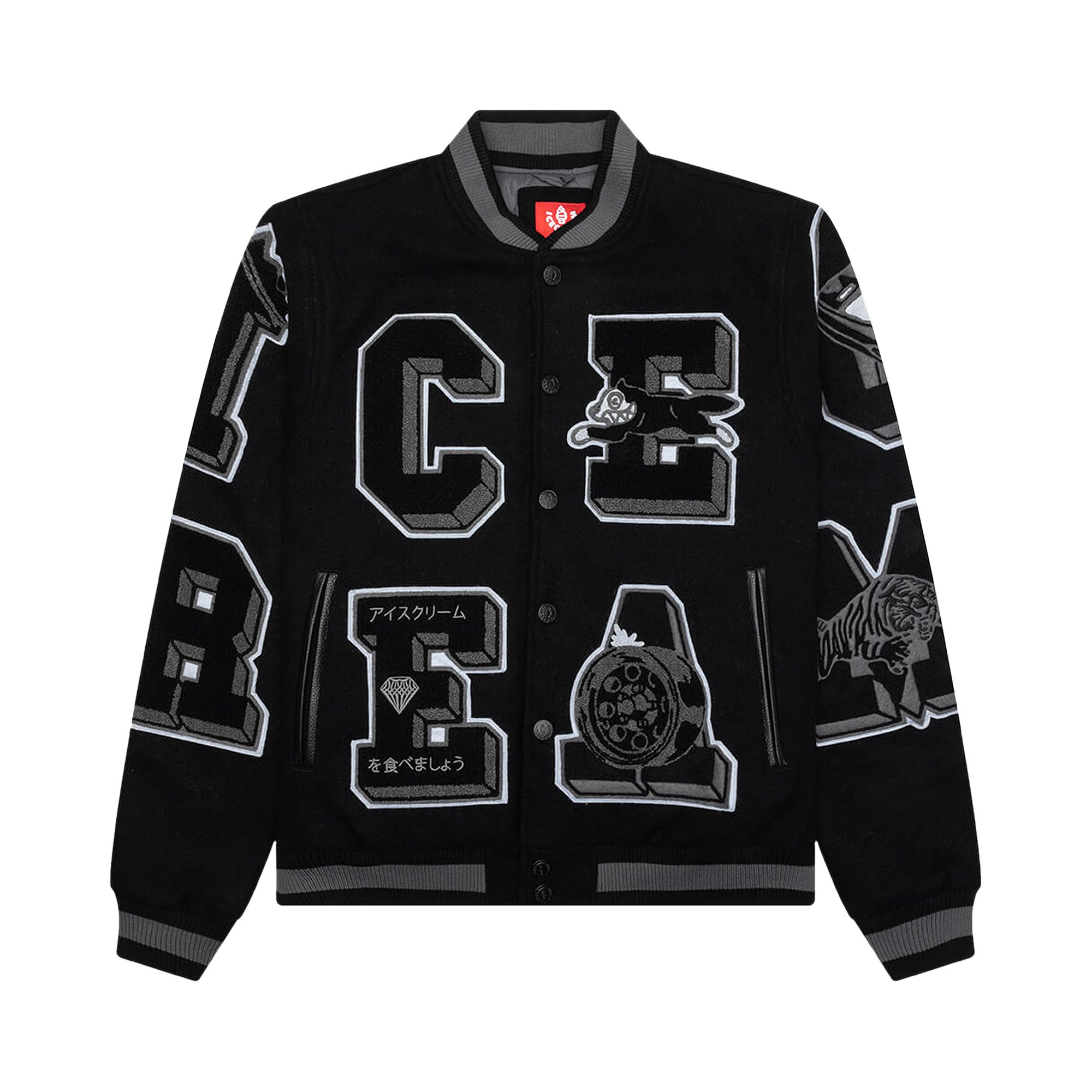 Pre-owned Icecream Creme Jacket 'black' | Men's Size Xxl