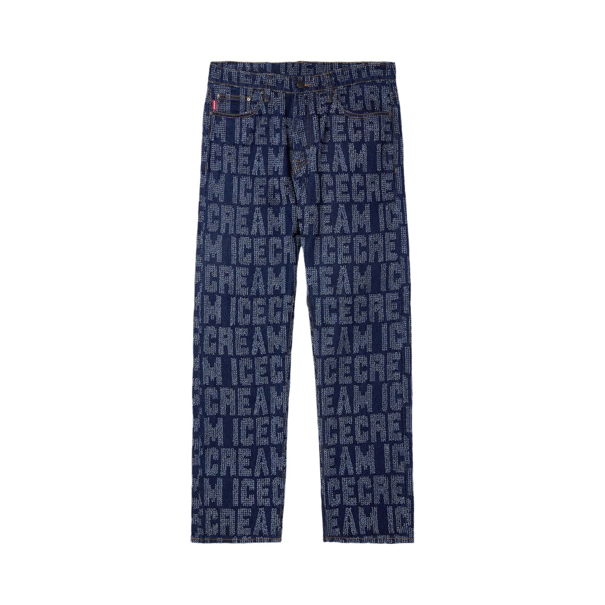 Pre-owned Icecream Sweet Tooth Strawberry Fit Jeans 'blue Moon' | Men's Size 36