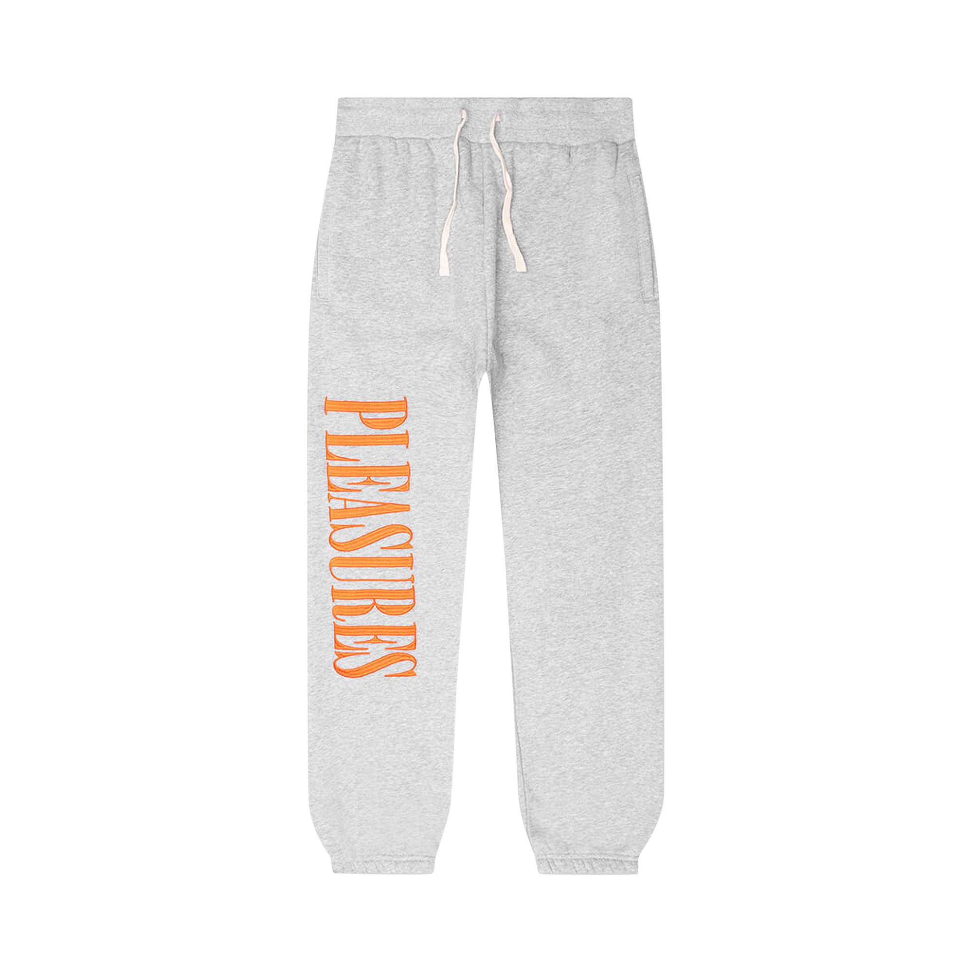 Pre-owned Pleasures Onyx Sweatpants 'heather Grey' | Men's Size Xl