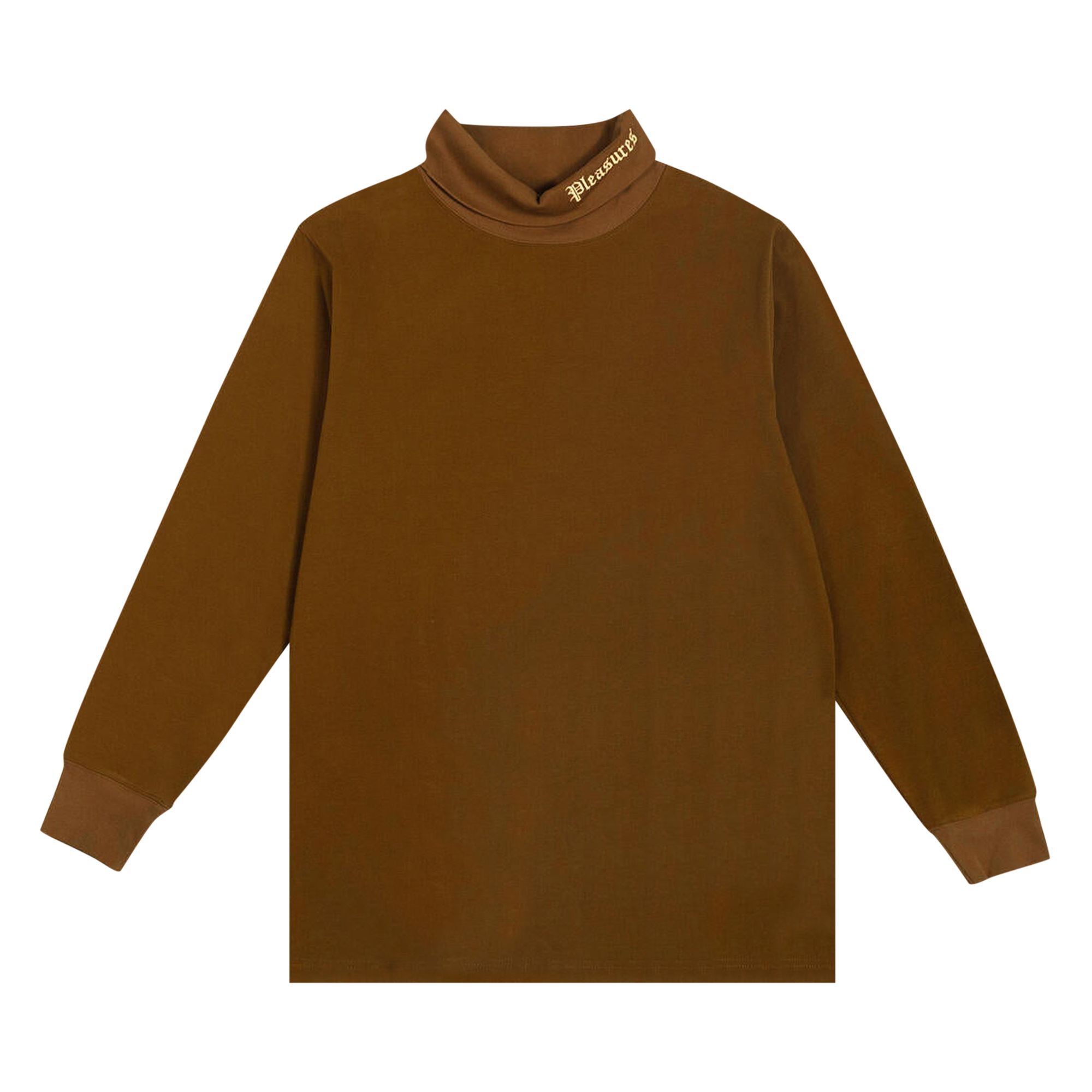 Pre-owned Pleasures Satisfaction Turtleneck 'brown' | Men's Size Xxl
