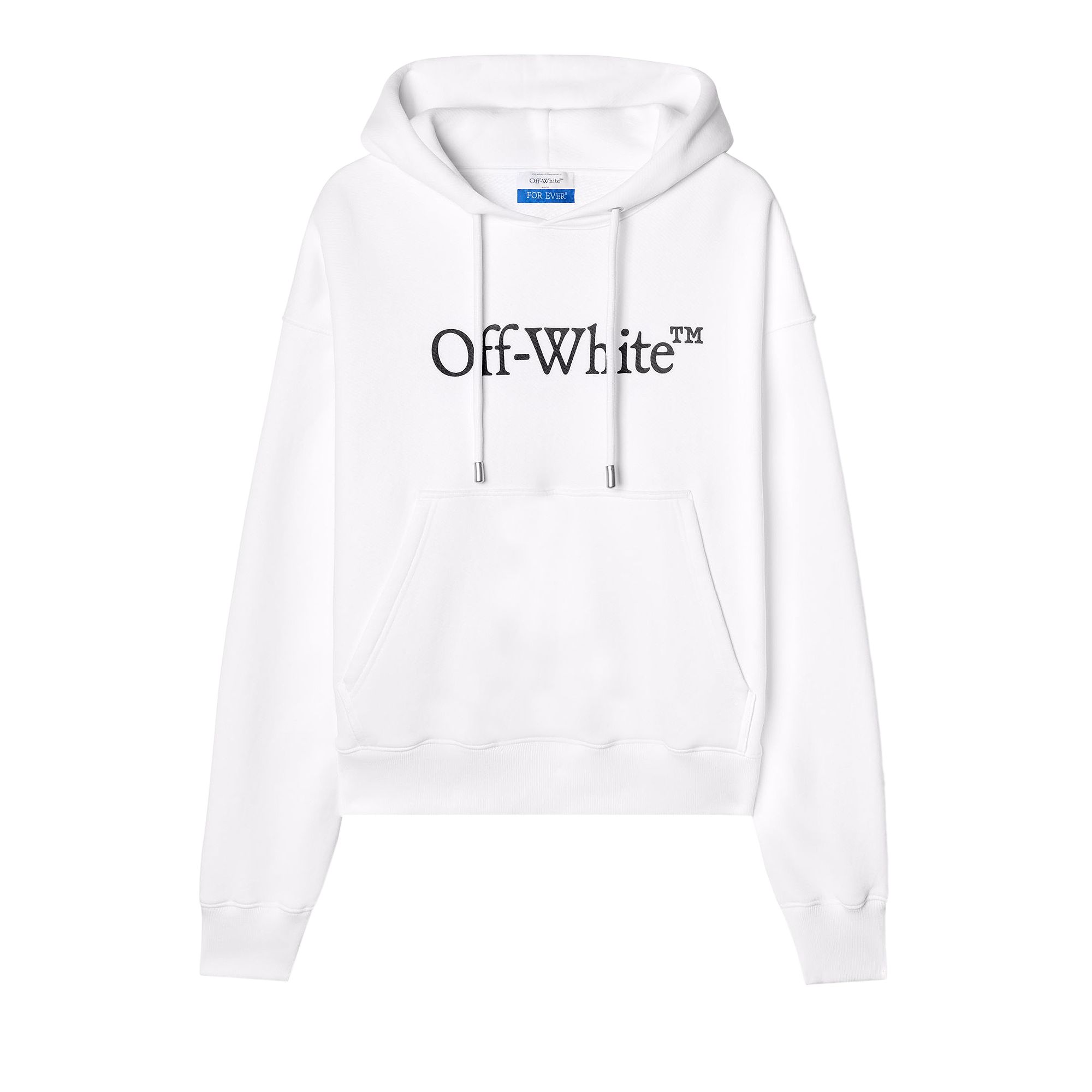Pre-owned Off-white Big Bookish Skate Hoodie 'white/black'