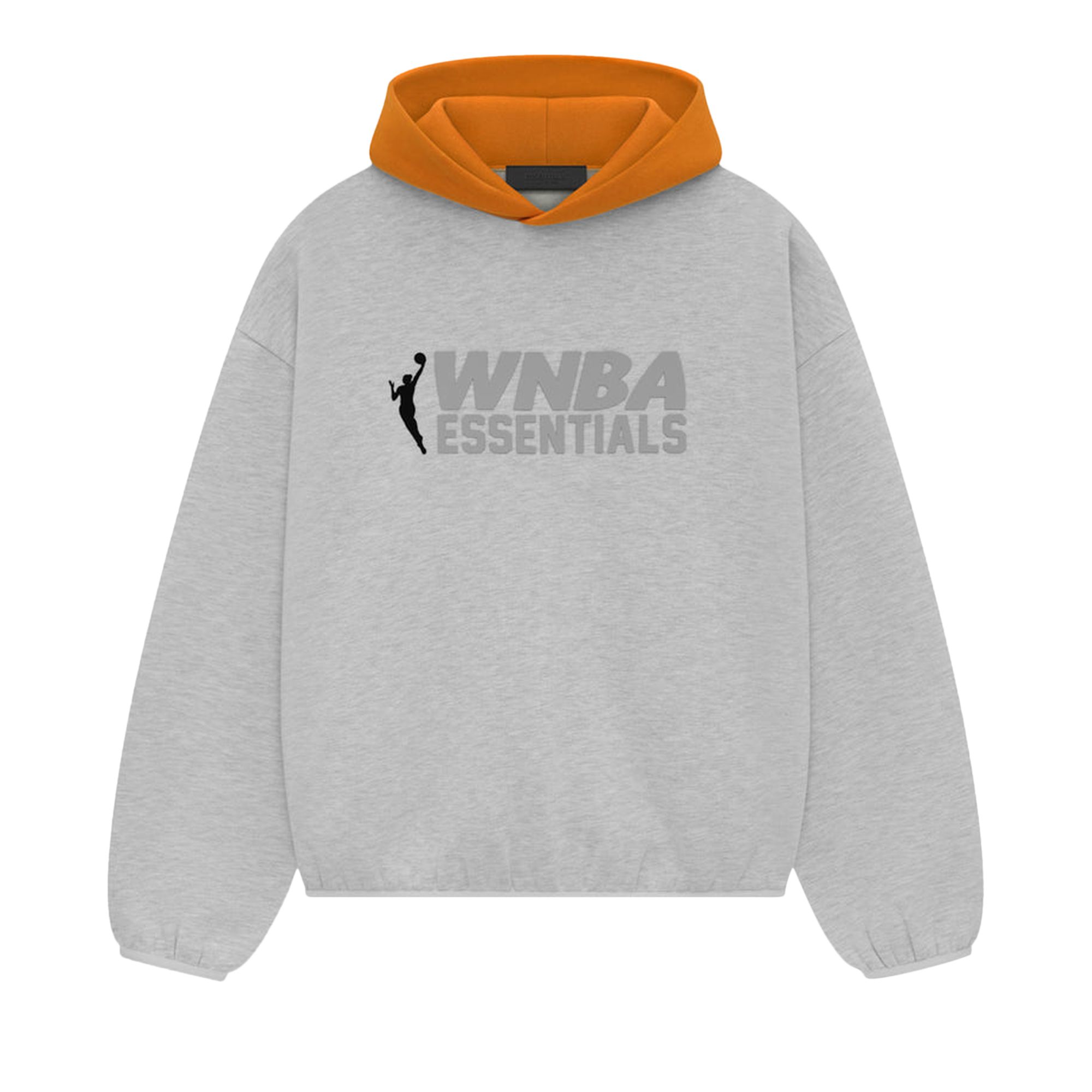 Pre-owned Essentials Fear Of God X Wnba Hoodie 'light Heather' | Grey | Men's Size M