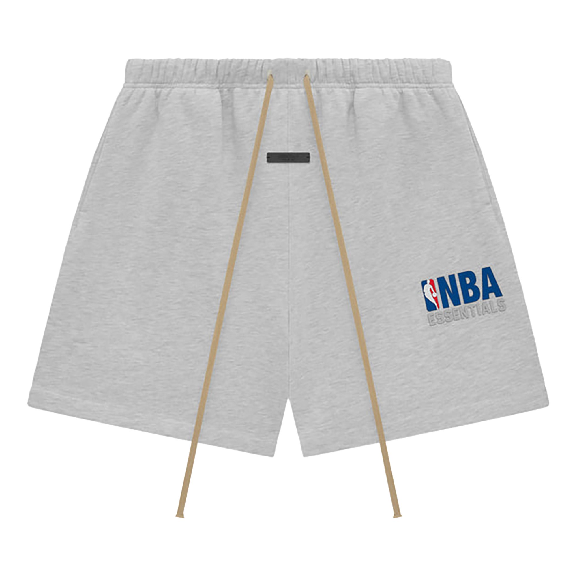 Pre-owned Essentials Fear Of God  X Nba Sweatshorts 'light Heather' In Gray