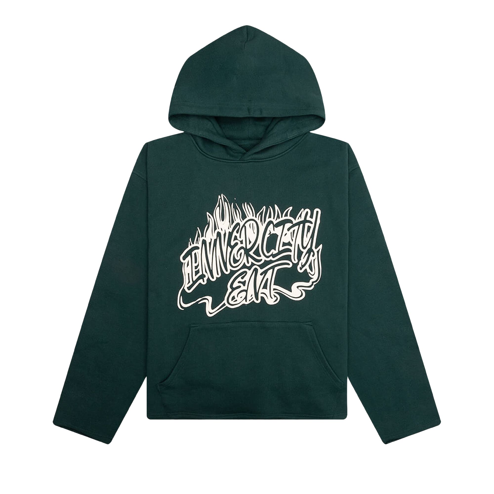 Pre-owned Honor The Gift Fire Hoodie 'green' | Men's Size Xl