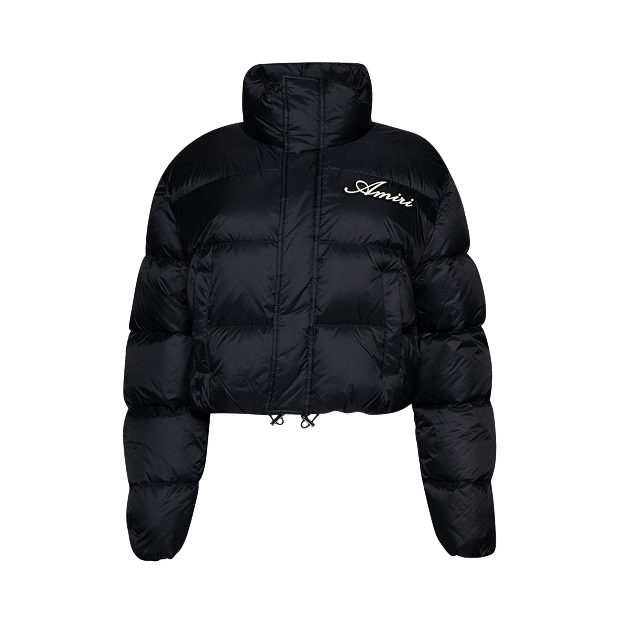 Pre-owned Amiri Bones Cropped Down Jacket 'black' | Women's Size S