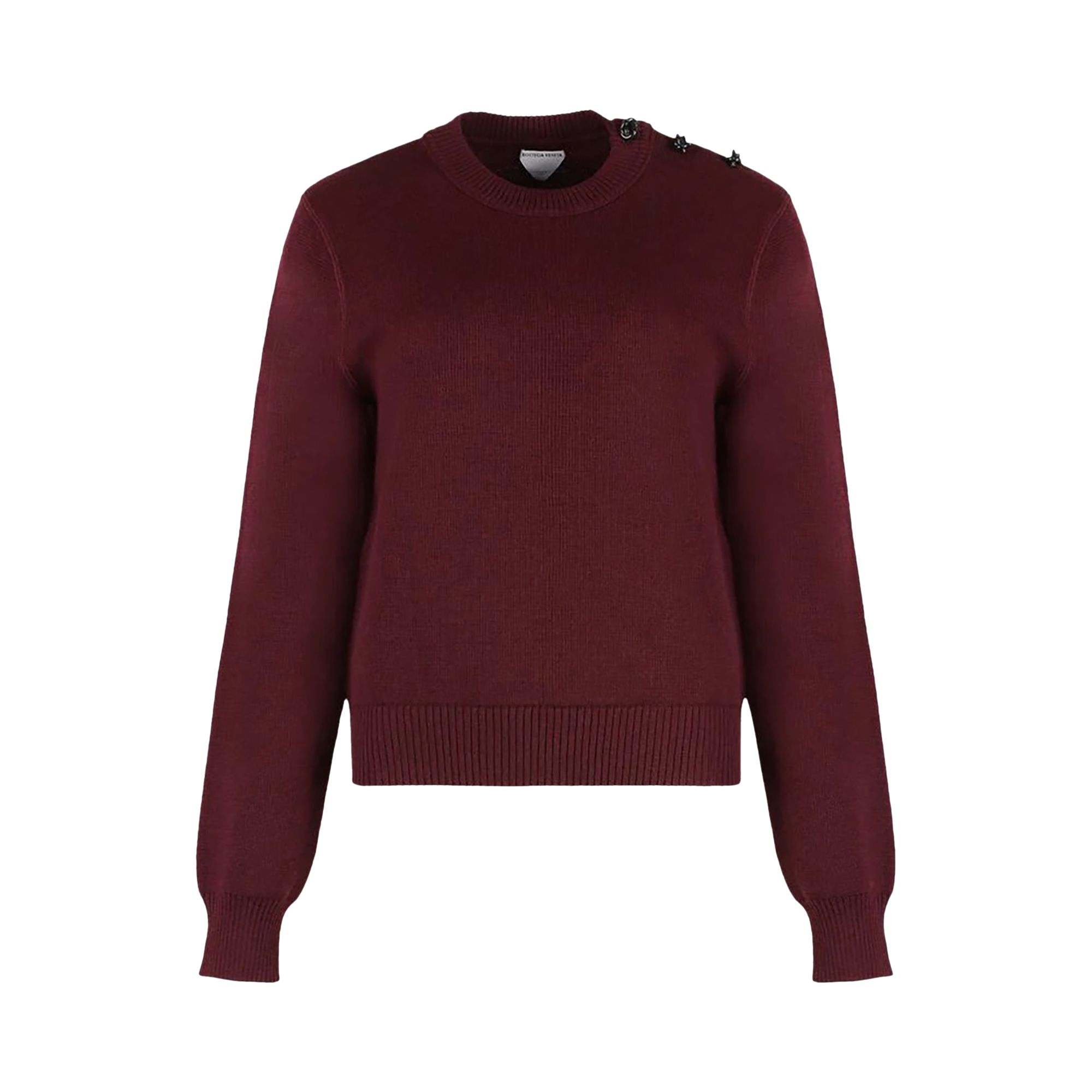 Pre-owned Bottega Veneta Knot Sweater 'dark Garnet' | Red | Women's Size Xs