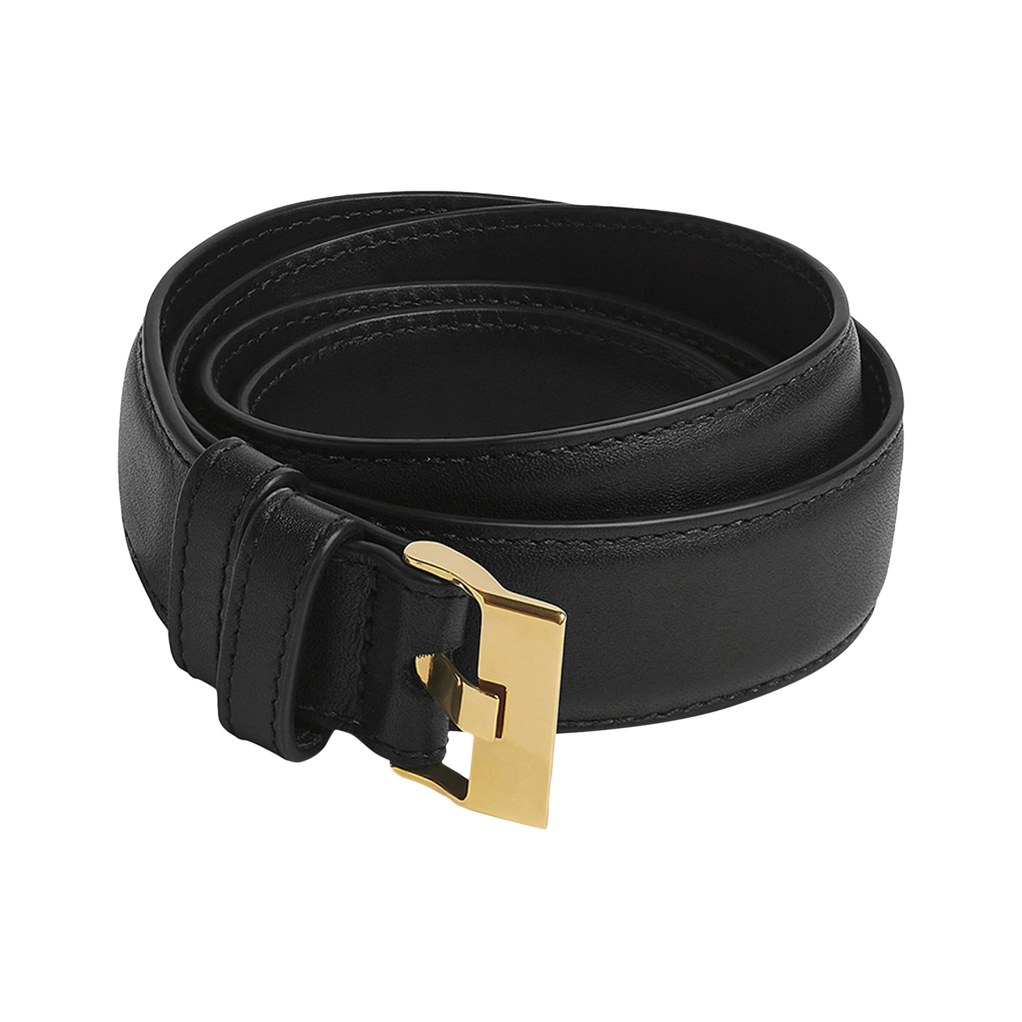 Pre-owned Bottega Veneta Watch Belt 'black/silver' | Women's Size 70