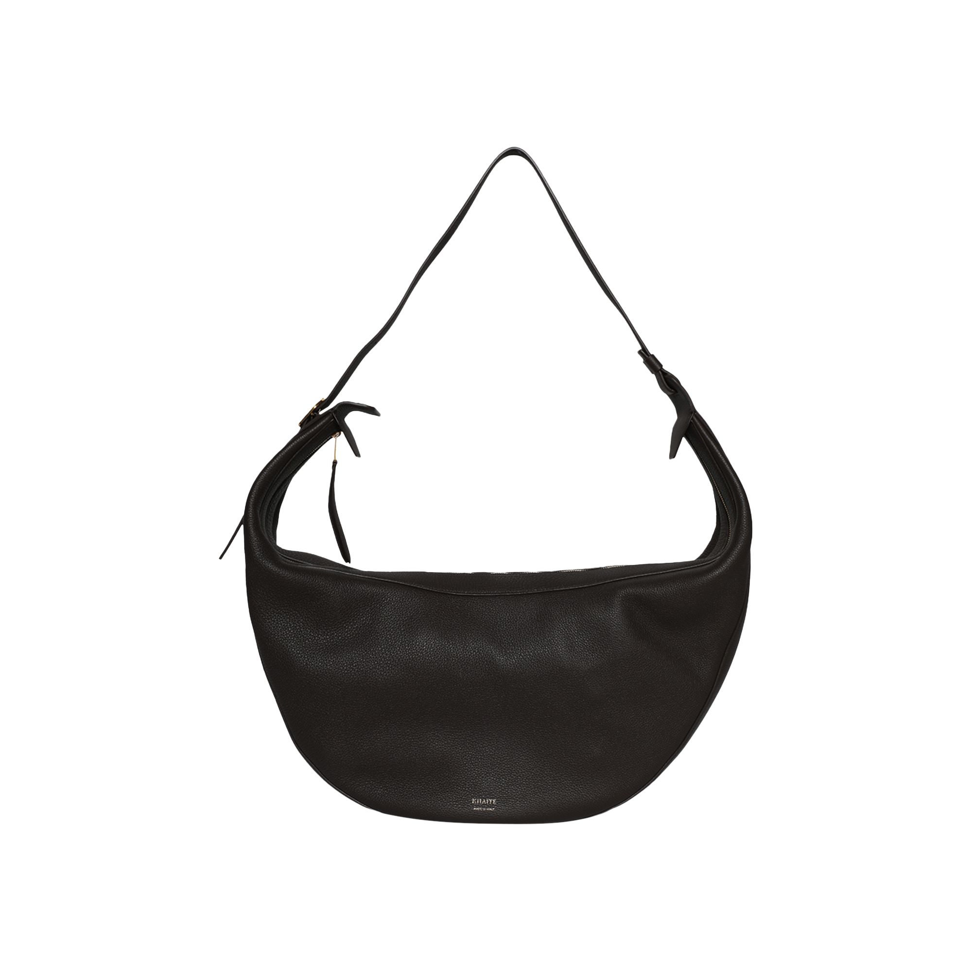 Pre-owned Khaite Augustina Hobo Bag 'dark Brown' | Women's Size Onesize