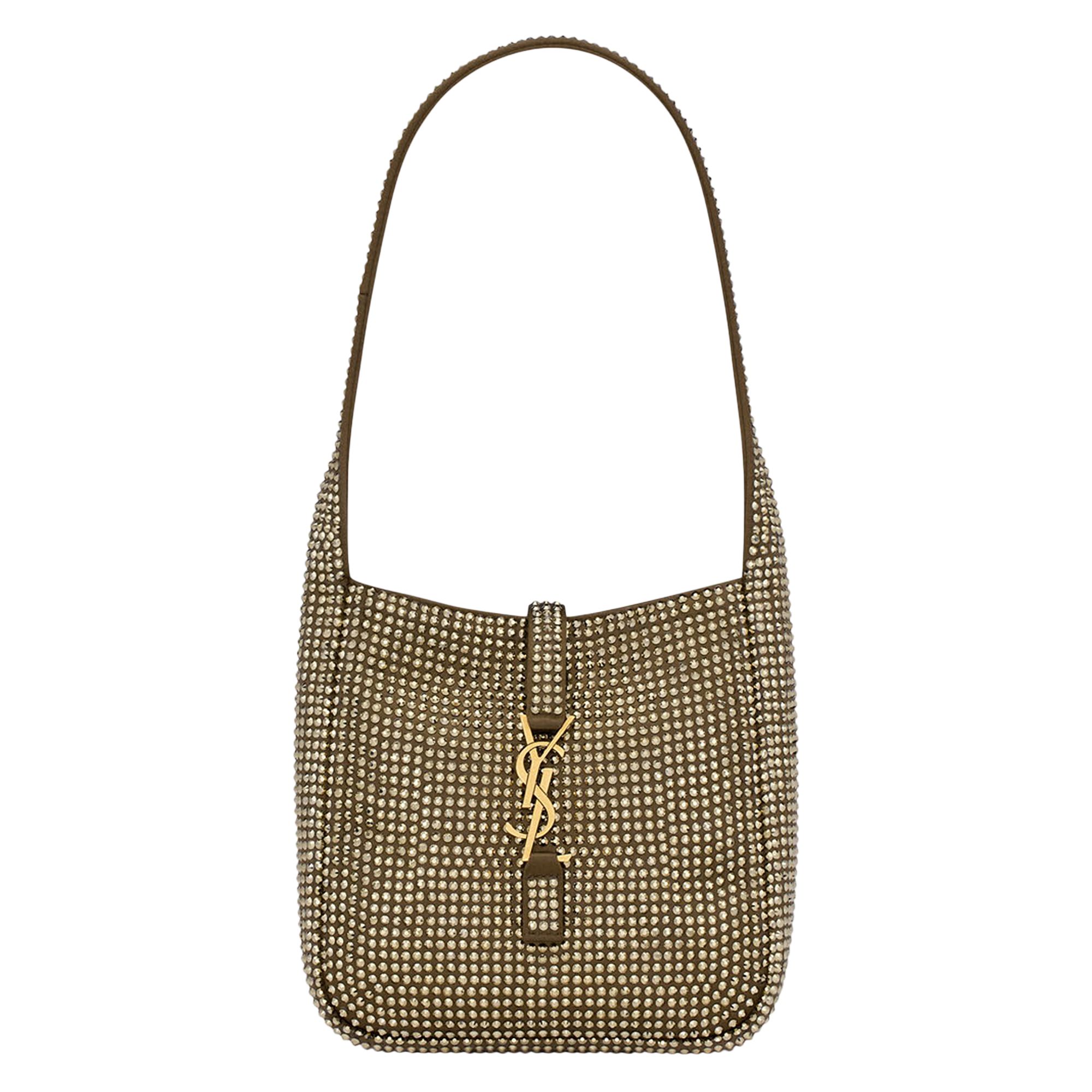 Pre-owned Saint Laurent Le 5a7 Mini Bag 'havana' | Multi-color | Women's Size Onesize
