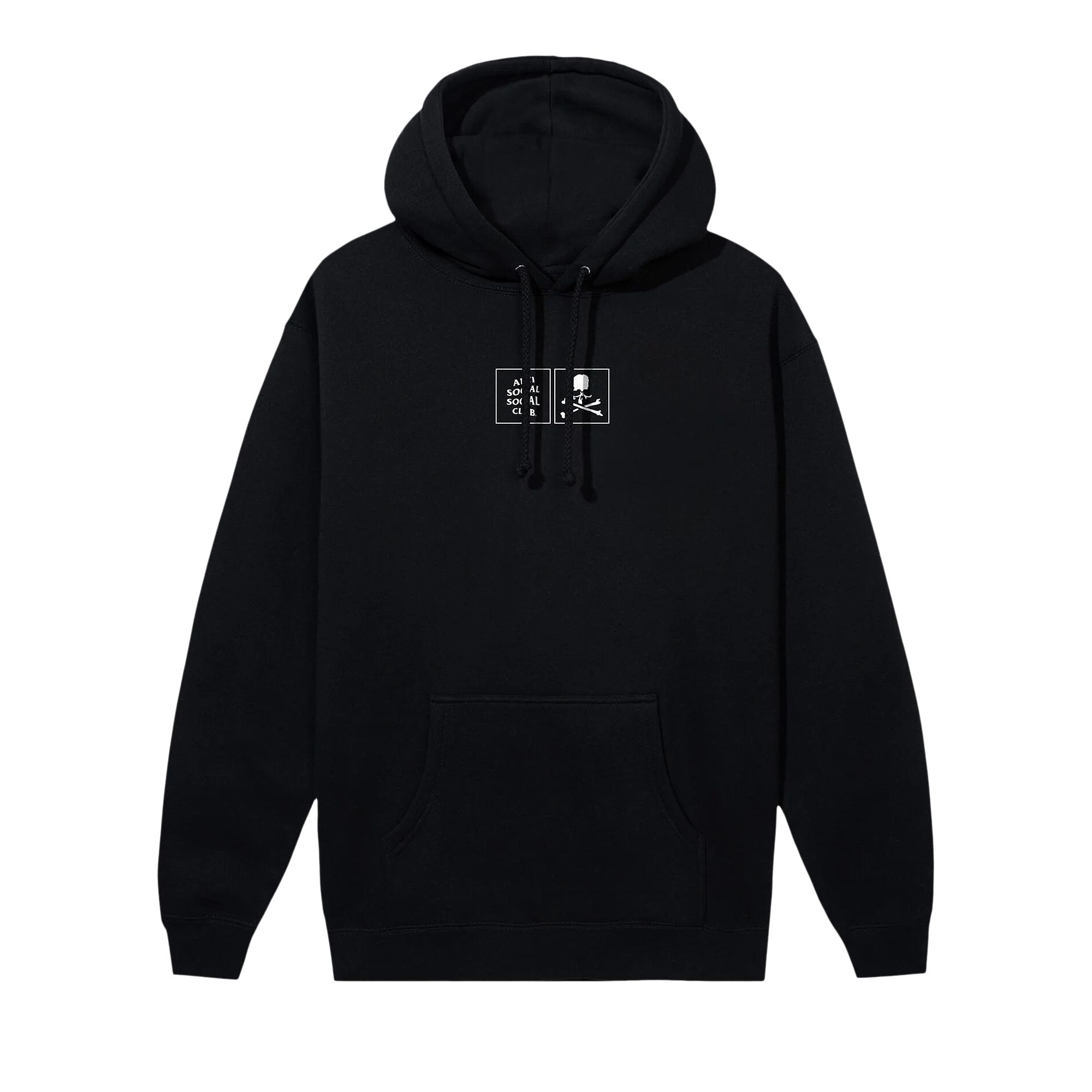 Pre-owned Anti Social Social Club X Mastermind Mmotch Hoodie 'black' | Men's Size Xxl