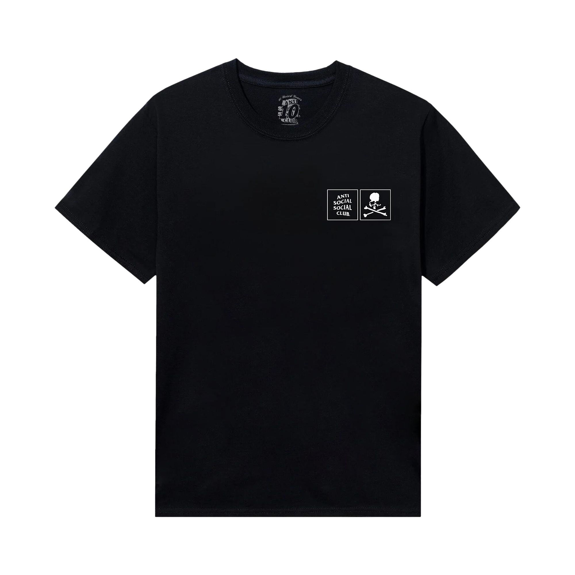 Pre-owned Anti Social Social Club X Mastermind Mmotch Tee 'black' | Men's Size Xxl