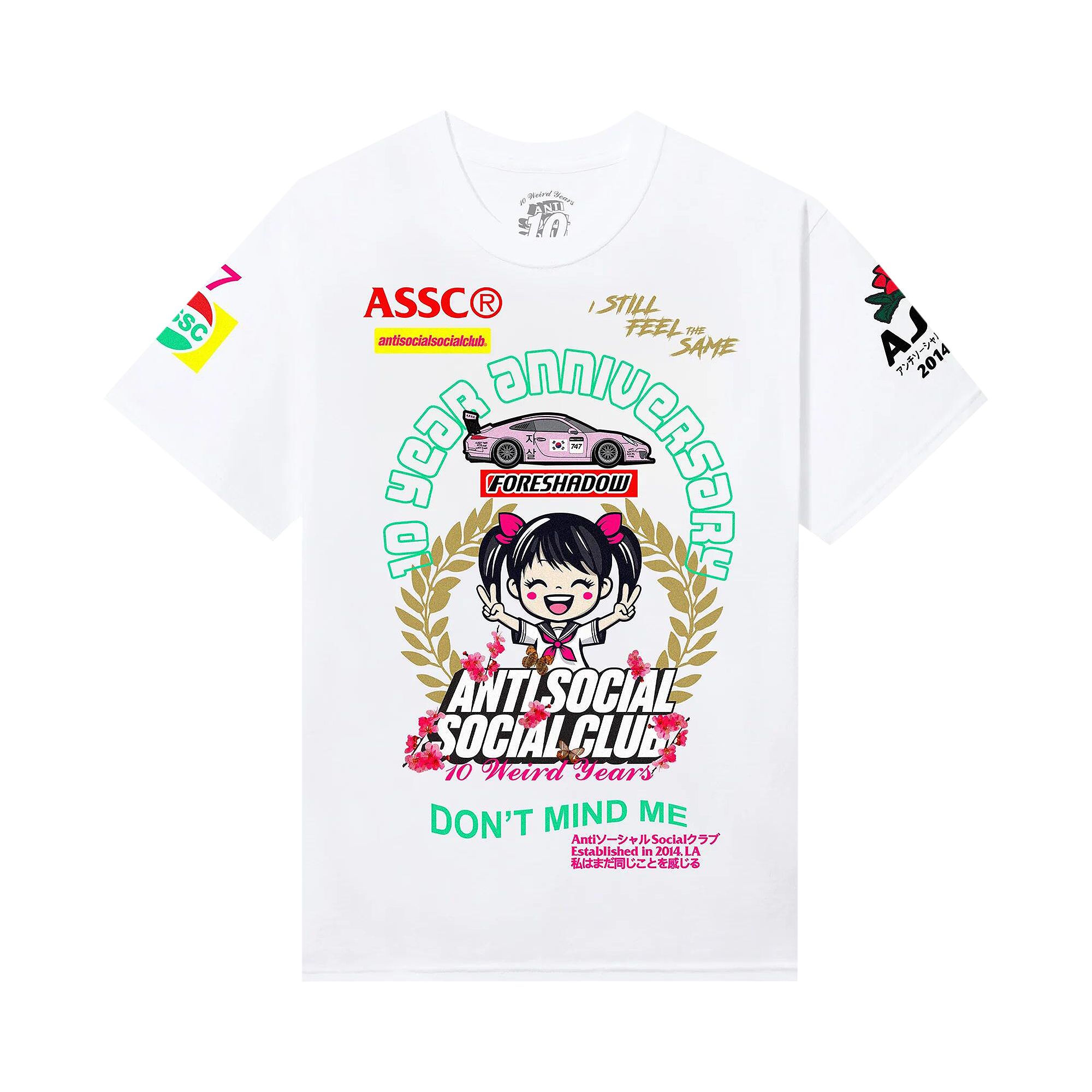 Pre-owned Anti Social Social Club Weird Years Tee 'white' | Men's Size S