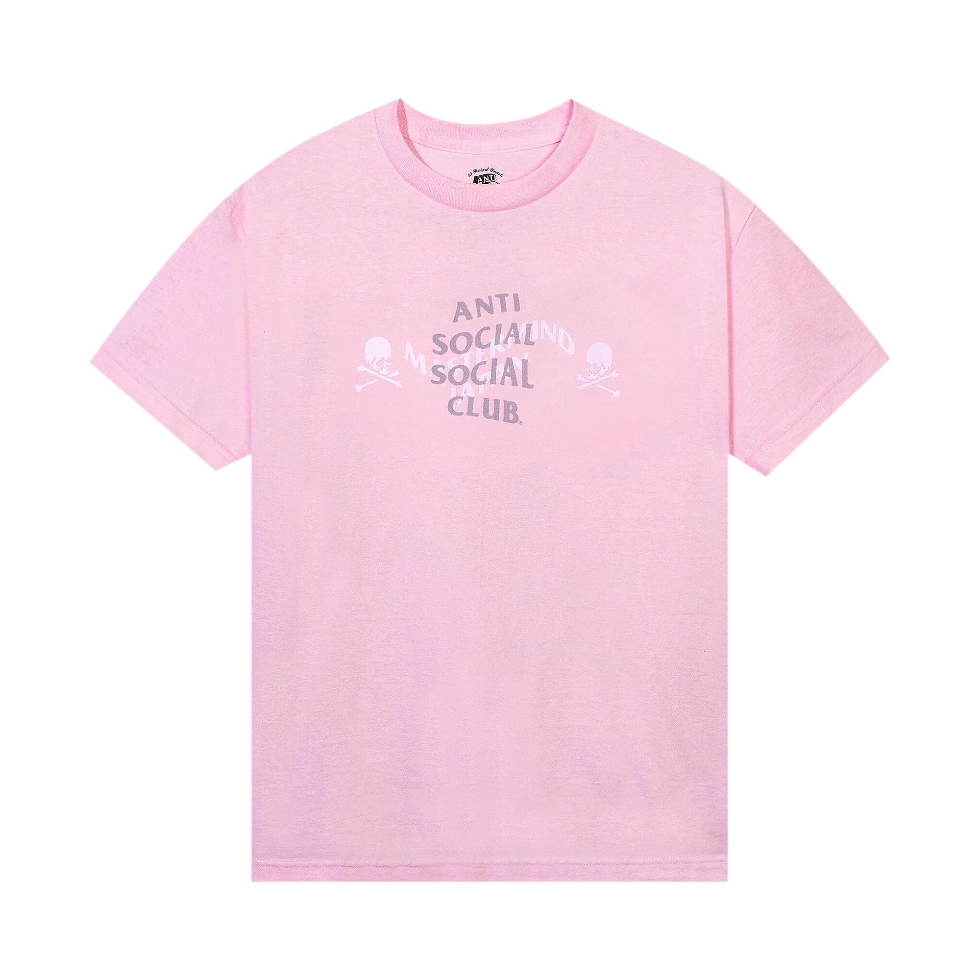Pre-owned Anti Social Social Club X Mastermind Mind Tee 'candy Pink' | Men's Size Xxl