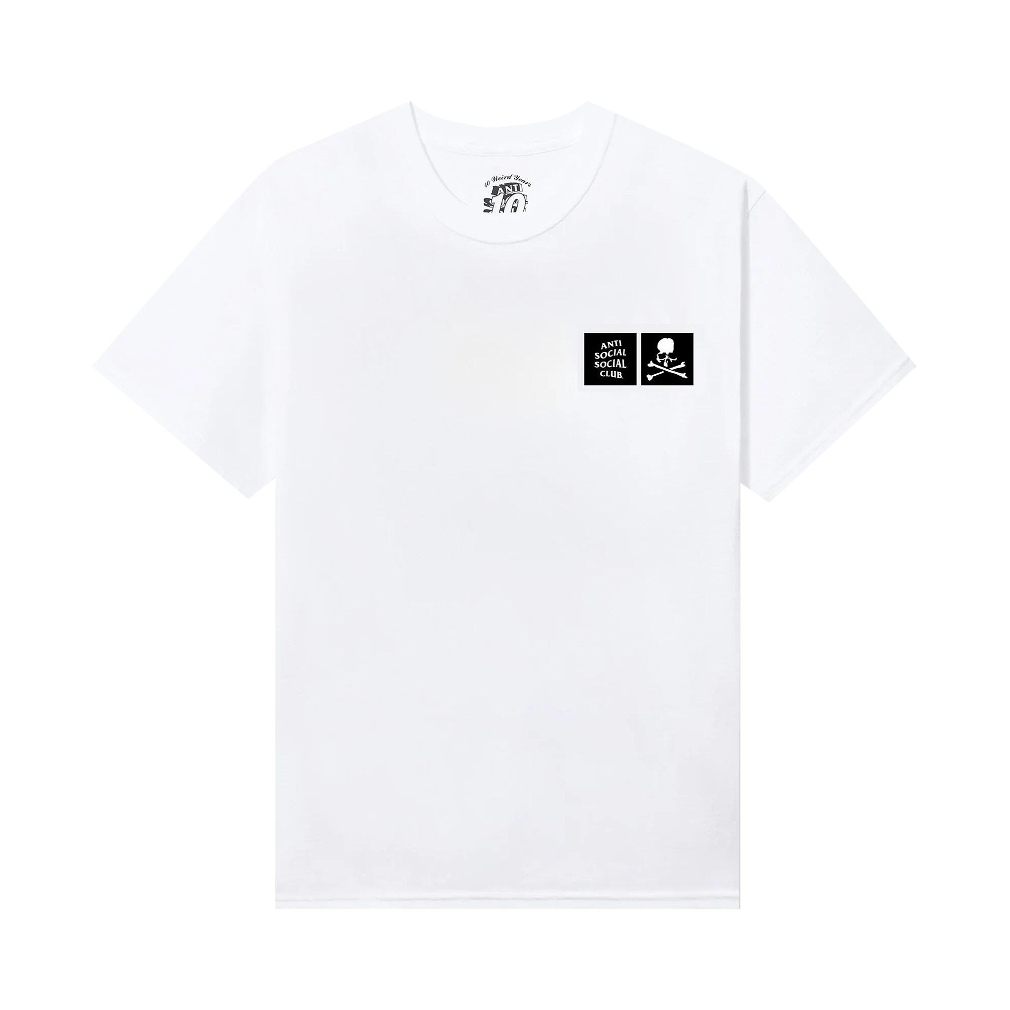 Pre-owned Anti Social Social Club X Mastermind Mmotch Tee 'white' | Men's Size Xxl