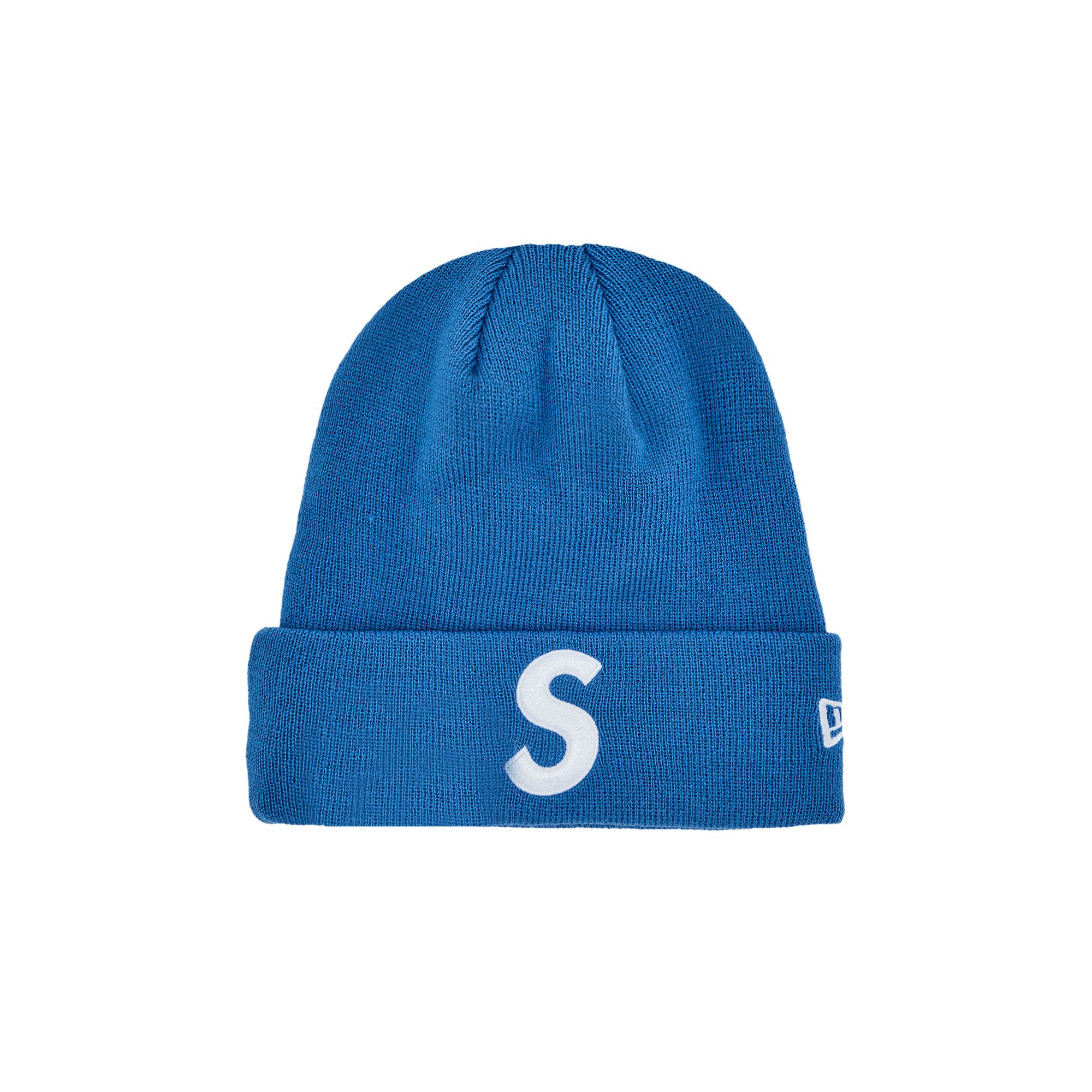 Pre-owned Supreme New Era S Logo Beanie 'blue' | Men's Size Onesize