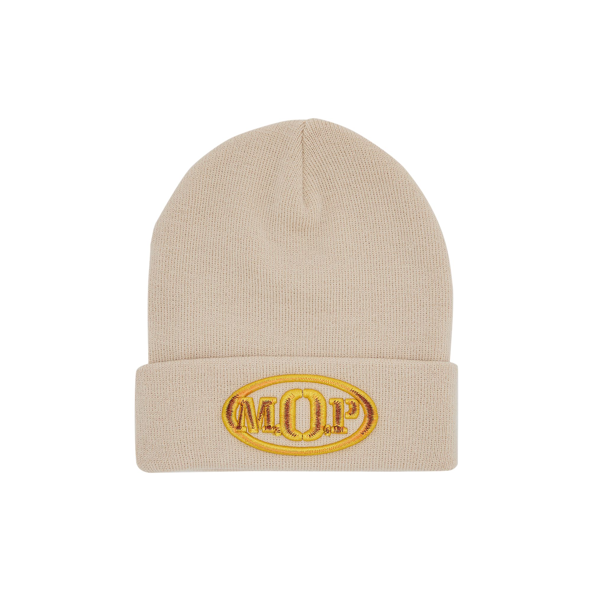 Pre-owned Supreme M.o.p. Beanie 'natural' | Cream | Men's Size Onesize In White