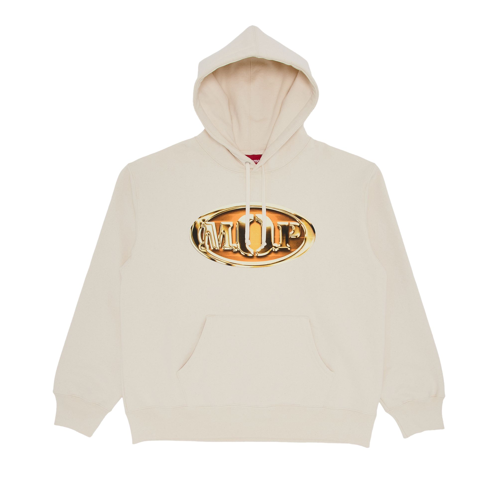 Pre-owned Supreme M.o.p. Hooded Sweatshirt 'natural' | Cream | Men's Size L