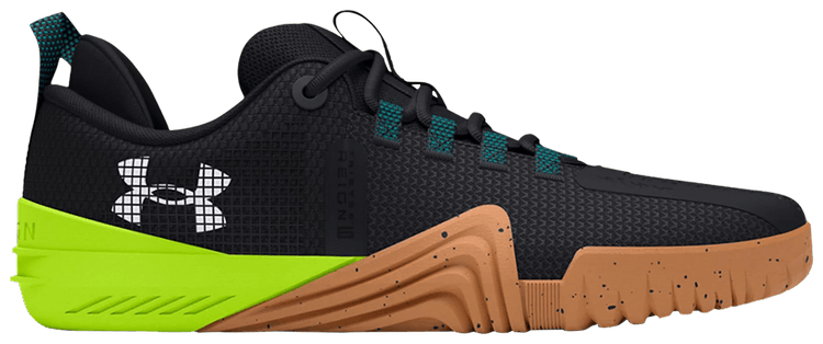 Under Armour TriBase Reign 6 Black Circuit Teal Gum
