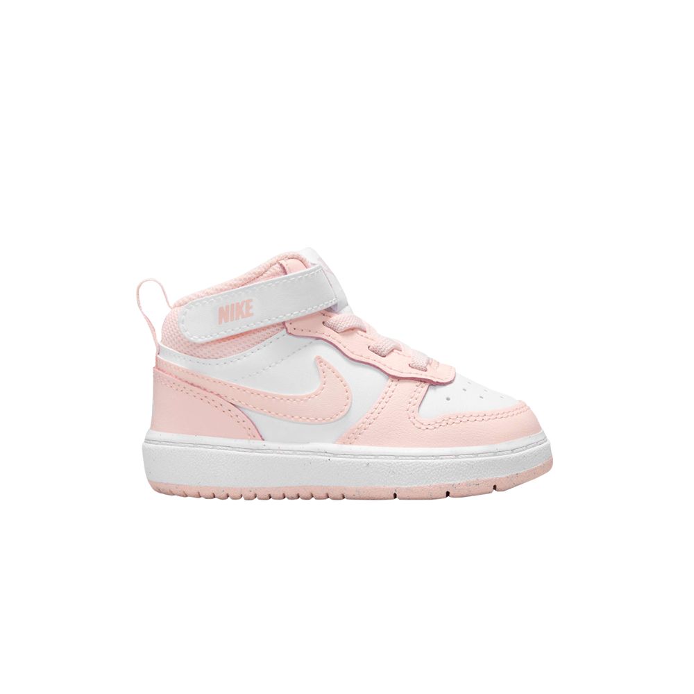 Pre-owned Nike Court Borough Mid 2 Td 'echo Pink' | Infant Size 4