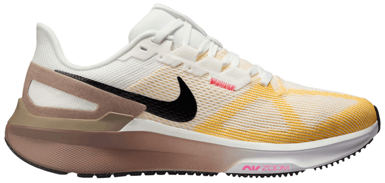 Nike Wmns Air Zoom Structure 25 Mink Brown Varsity Maize