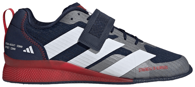 Buy Adipower Weightlifting 3 'Navy Blue Scarlet' - HQ3527 | GOAT