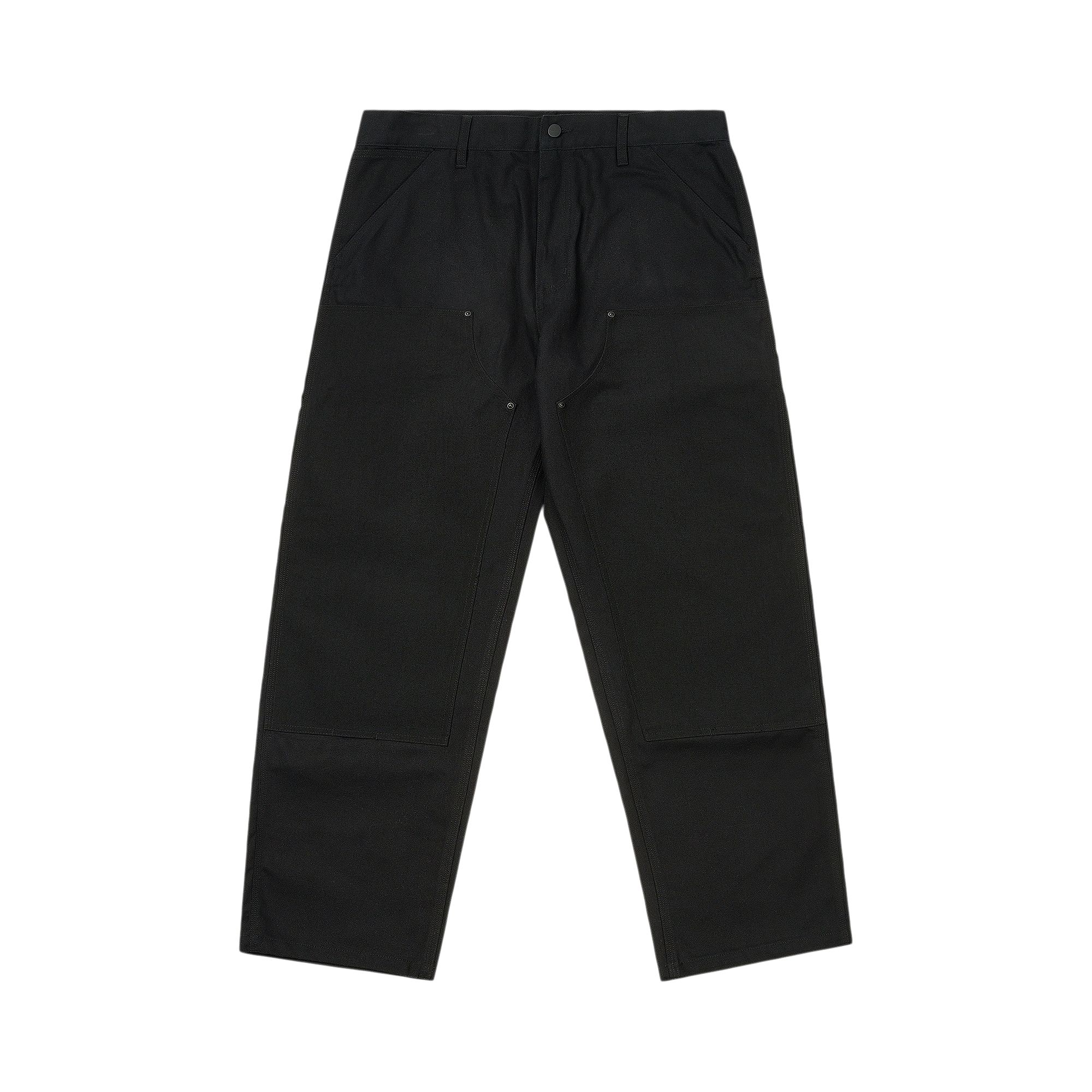 Pre-owned Palace X Carhartt Wip Double Knee Pant 'black' | Men's Size S