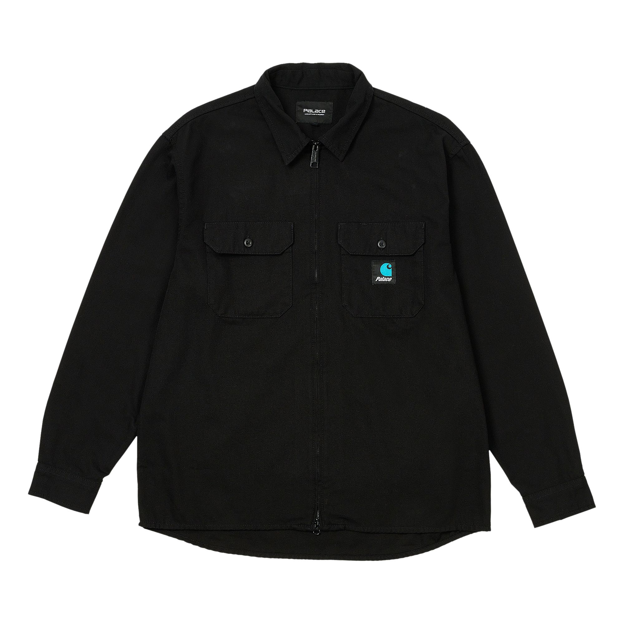 Pre-owned Palace X Carhartt Wip Milford Shirt 'black' | Men's Size M