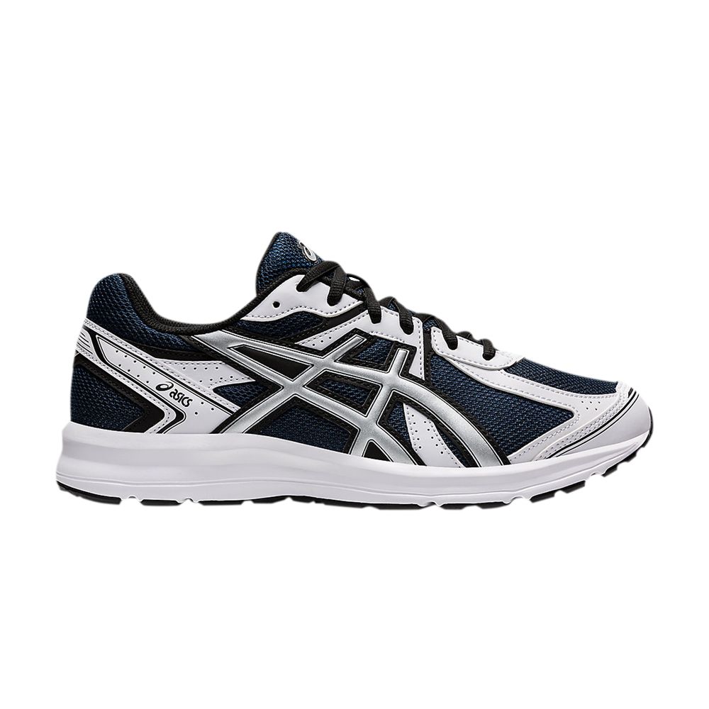 Asics Jog 100S 2E Wide 'Navy Pure Silver' | Blue | Men's Size 10 - 1201A325-400