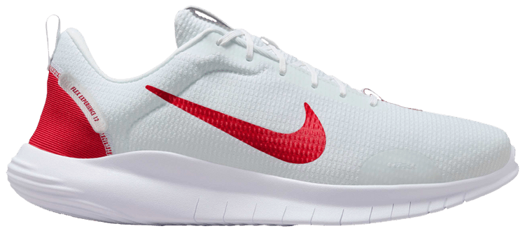 Nike Flex Experience Run 12 Extra Wide White University Red