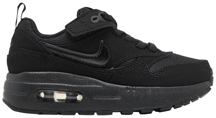 Nike Air Max 1 EasyOn PS Triple Black