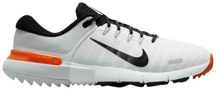 Nike Free Golf Next Nature White Safety Orange Black