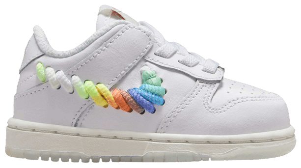 Nike Dunk Low TD Rainbow Lace Swoosh