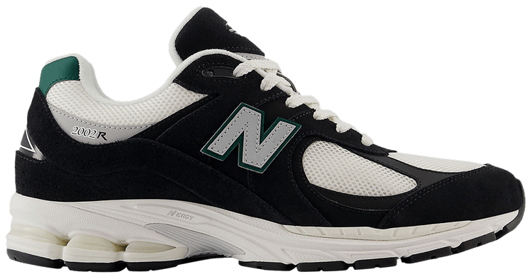 New Balance 2002R Black Marsh Green