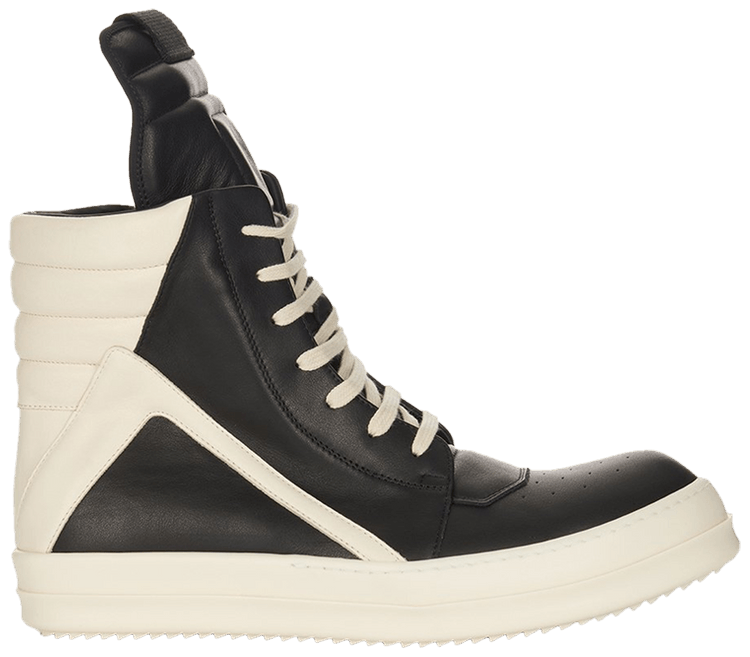 スニーカー RICK OWENS Woman Sneakers Black RP02E4894LCO 911 RICK OWENS - Women Leather High Top Sneakers – Atelier New York
