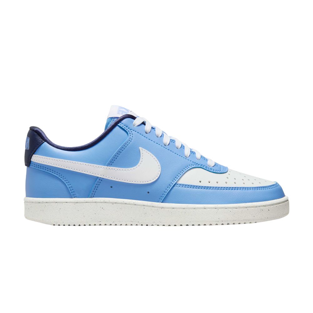 Pre-owned Nike Wmns Court Vision Low Next Nature 'valor Blue White' | Women's Size 9.5