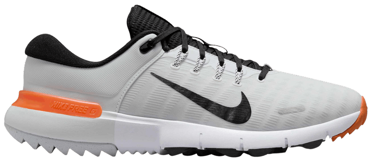 Nike Free Golf Next Nature Wide White Safety Orange Black