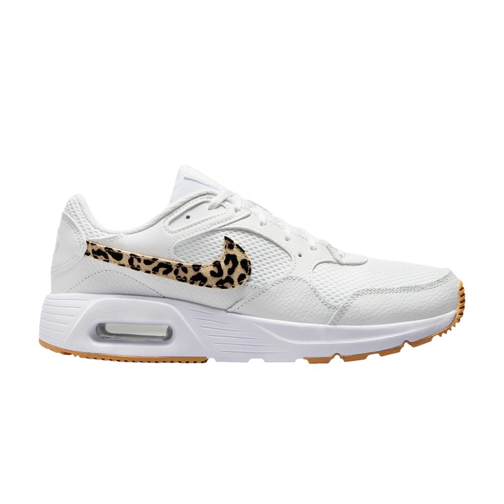 Pre-owned Nike Wmns Air Max Sc 'white Leopard Swoosh' | Women's Size 9.5