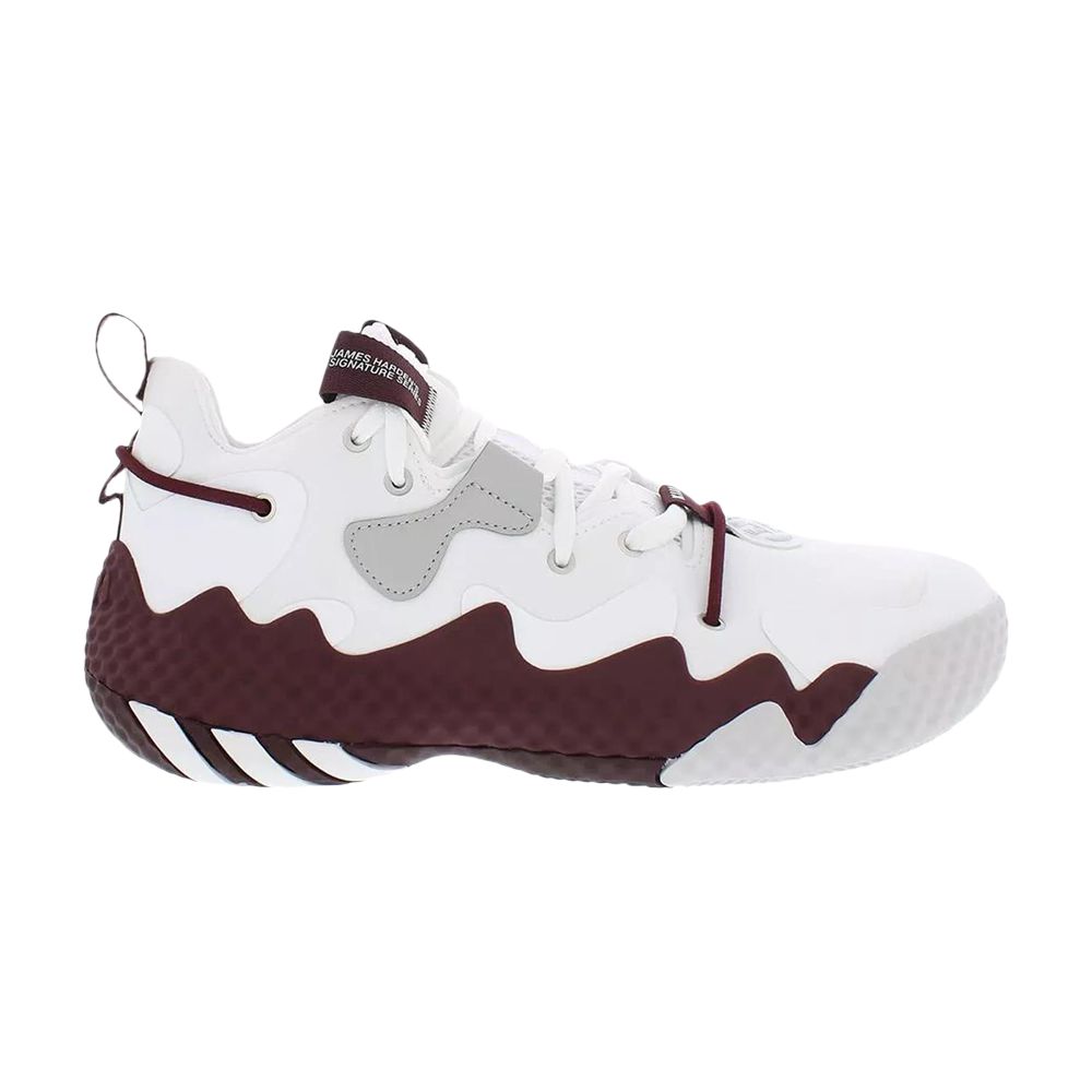 adidas Harden Vol. 6 'White Maroon' | Men's Size 9.5 - GX9189
