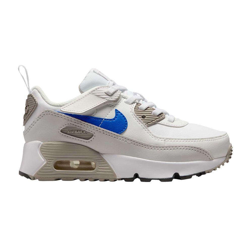 Nike Air Max 90 EasyOn PS 'Summit White Racer Blue' | Cream | Kid's Size 9 - HF6357-105