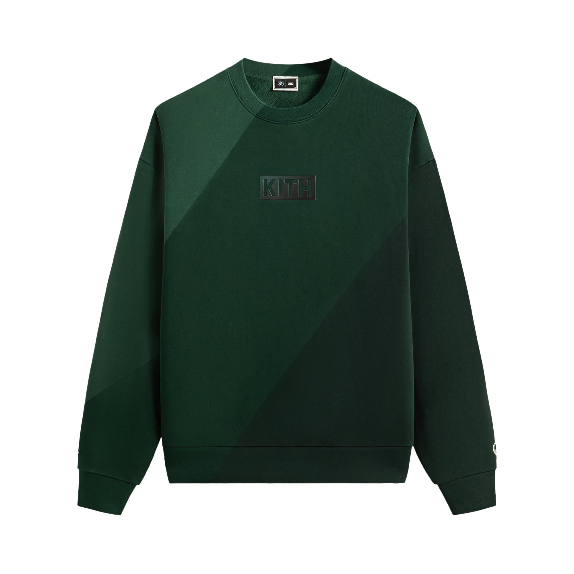 Pre-owned Kith X Bmw Vitality Vintage Nelson Crewneck 'vitality' | Green | Men's Size Xl