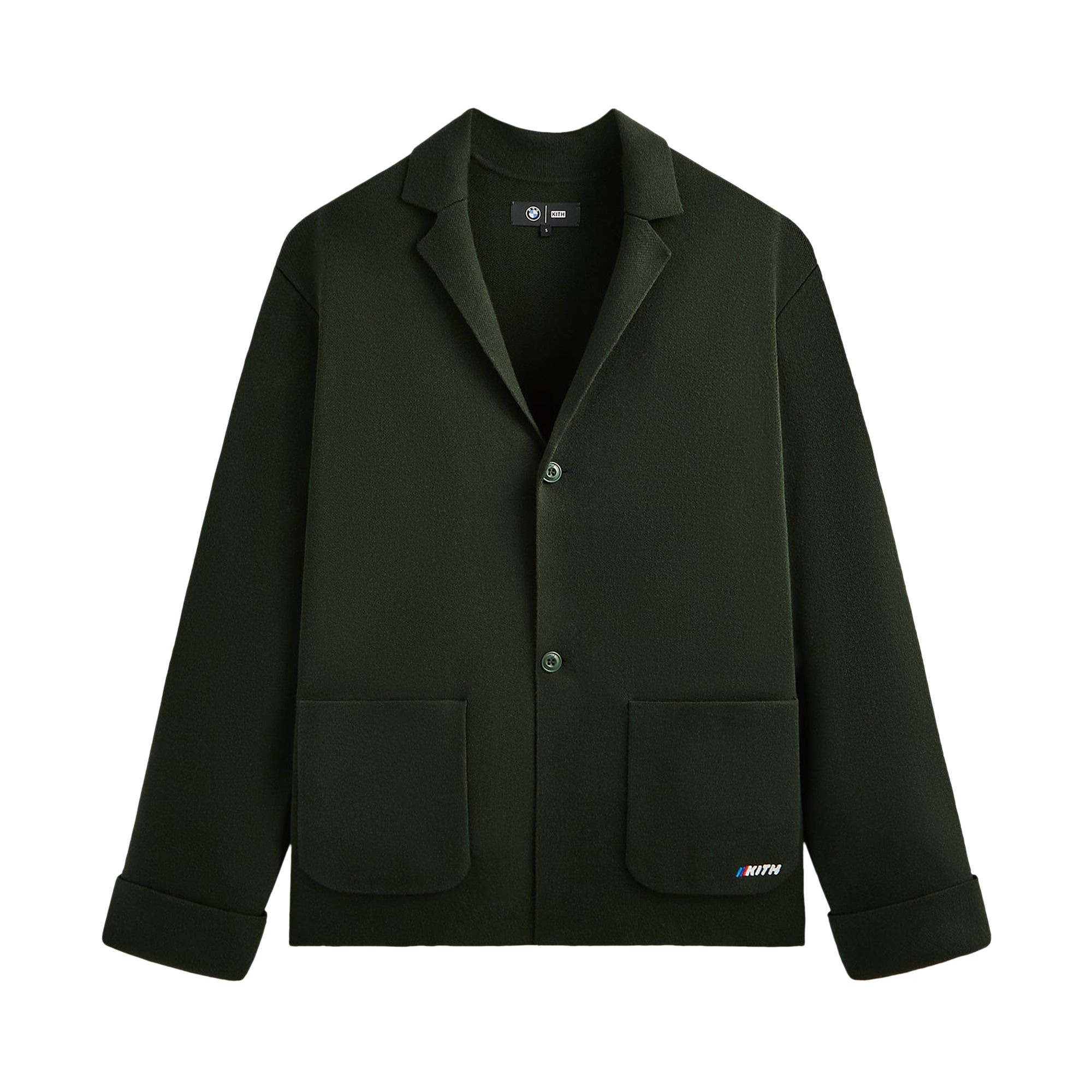 Pre-owned Kith X Bmw Knit Kai Blazer 'vitality' | Green | Men's Size M